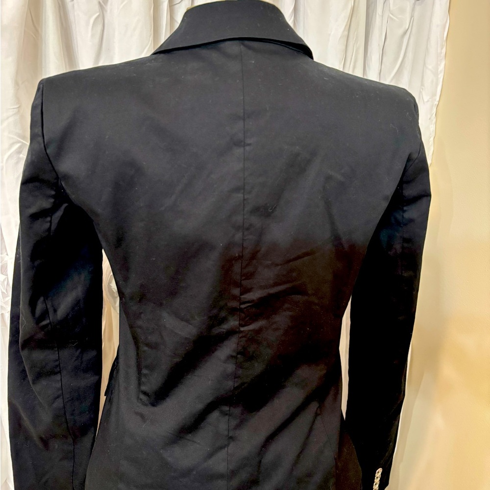 Michael Kors Black  Blazer Sophisticated Tailored Design
Size‎ 4 like new - Picture 3 of 6